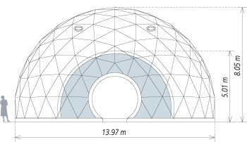 Special-tent-zendome-14m-150r    gable-view